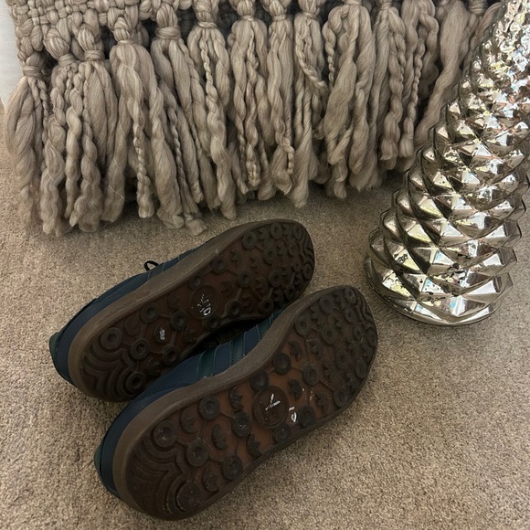 Adidas Gazelle Indoor Shadow Sneaker - Green Gum - Size Men’s 11 - Picture 12 of 13